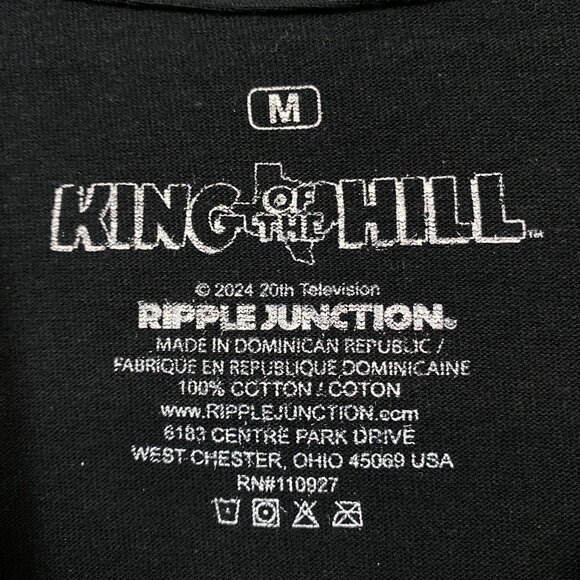 King of the Hill Hank Hill It Feels Good to Blink Again Tee M - Picture 4 of 4
